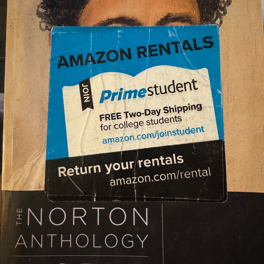 The Norton Anthology Book